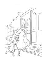 coloriage tiana et sa maman